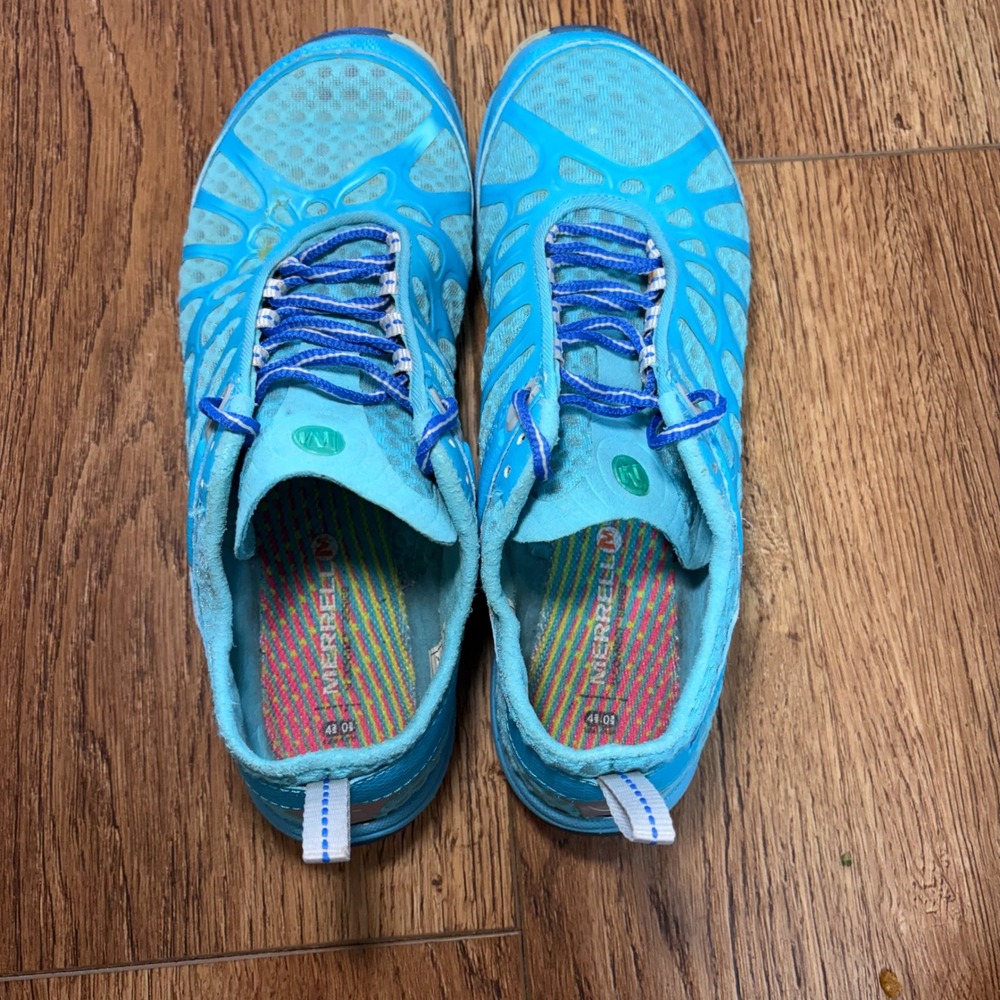 Merrell Women's Crush Glove Minimalist Aqua Cross-Training Shoes J57322 Sz 7.5 - Picture 10 of 12